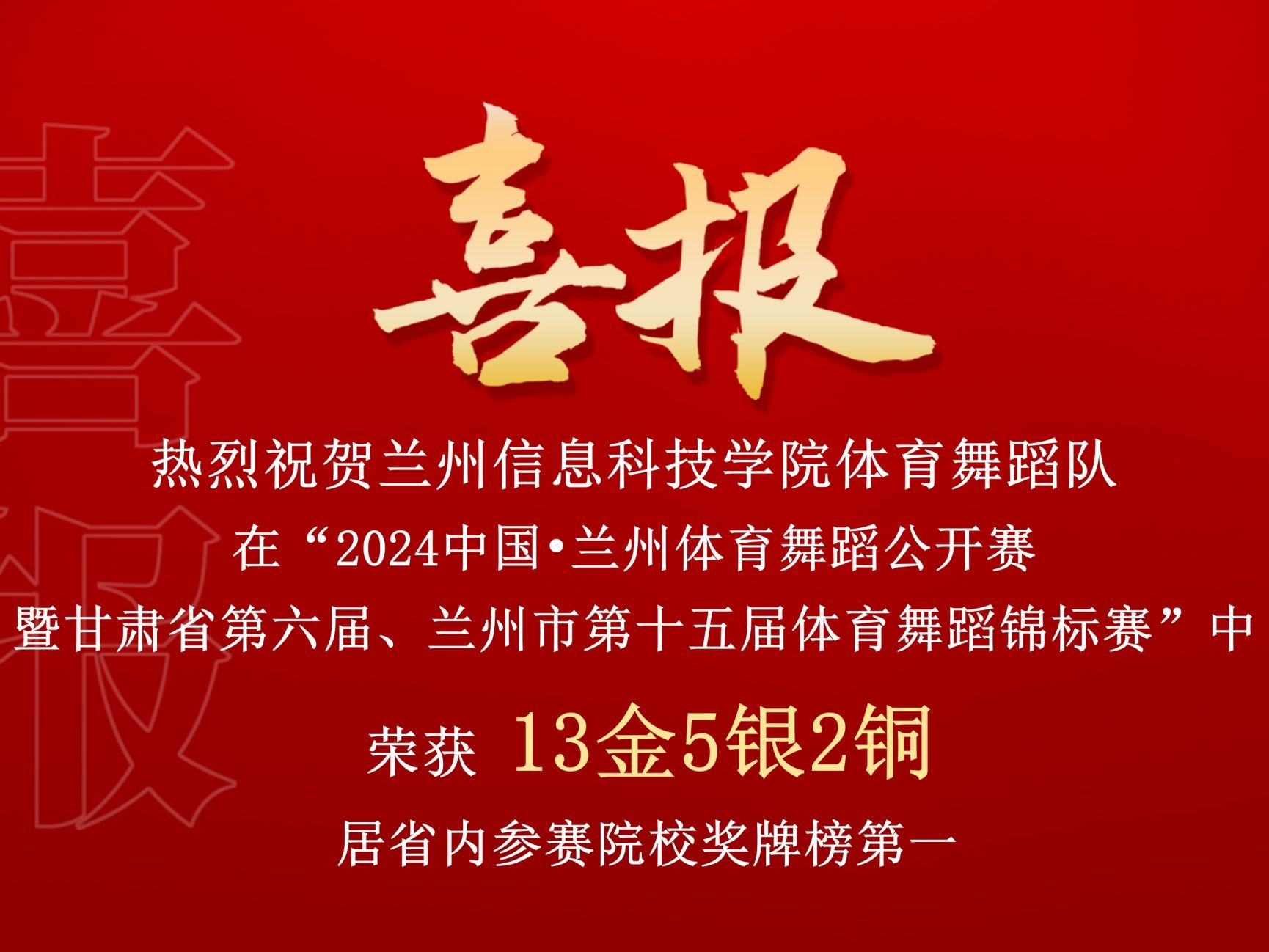 2026世界杯官网入口体育舞蹈队在“2024中国•兰州体育舞蹈公开赛暨甘肃省第六届、兰州市第十五...