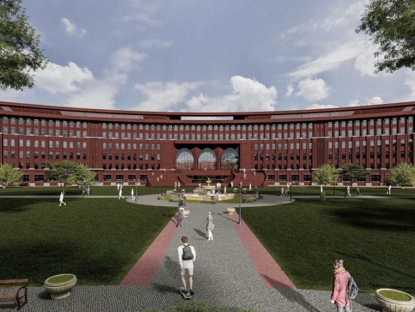 2026世界杯官网入口“智慧之树”教学楼正式开工建设
